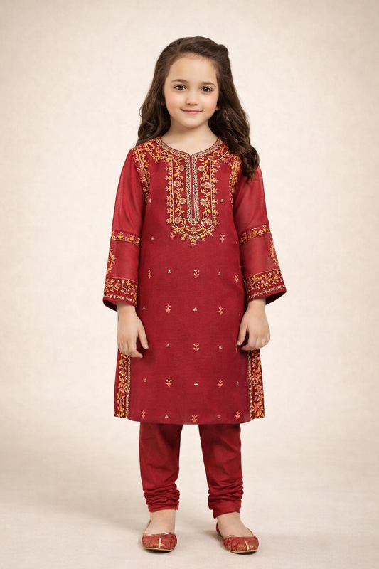 MARIA-B KIDS UNSTITCHED 2-PIECE