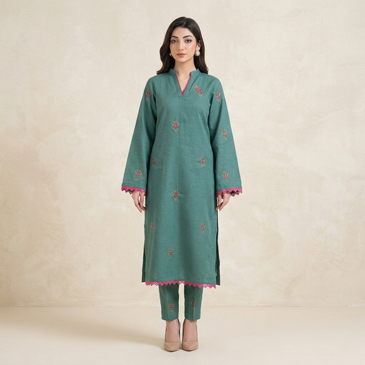 Breeze Embroidered 2-piece