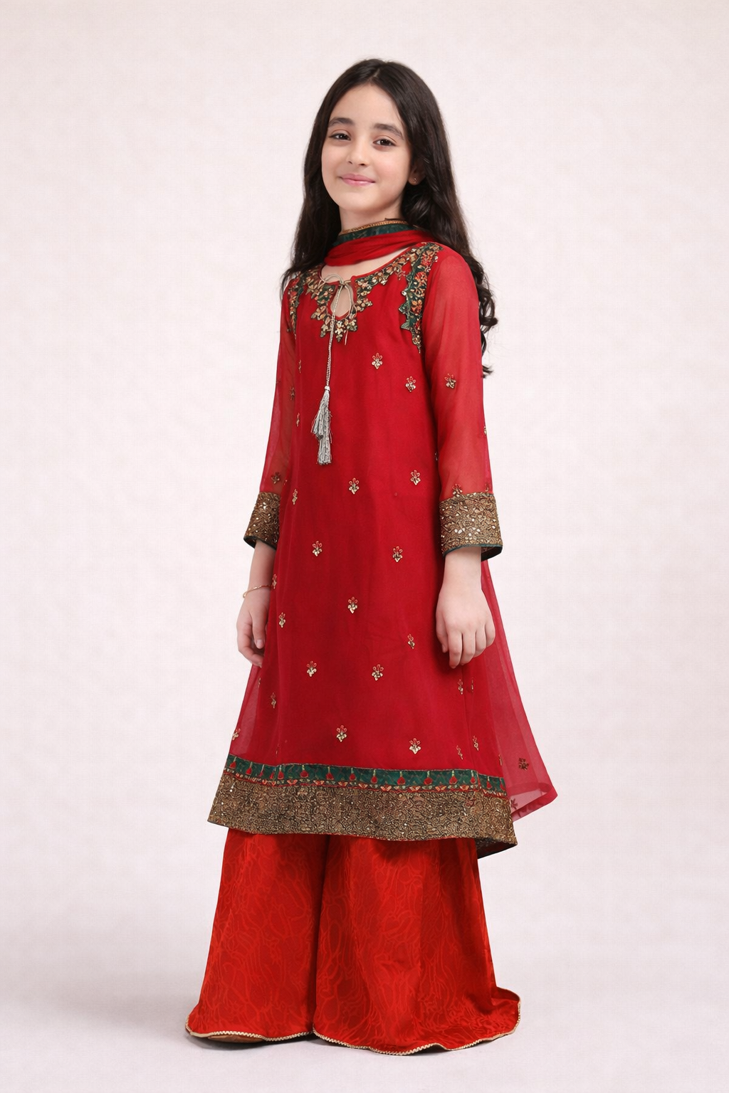 MARIA-B KIDS UNSTITCHED 2-PIECE