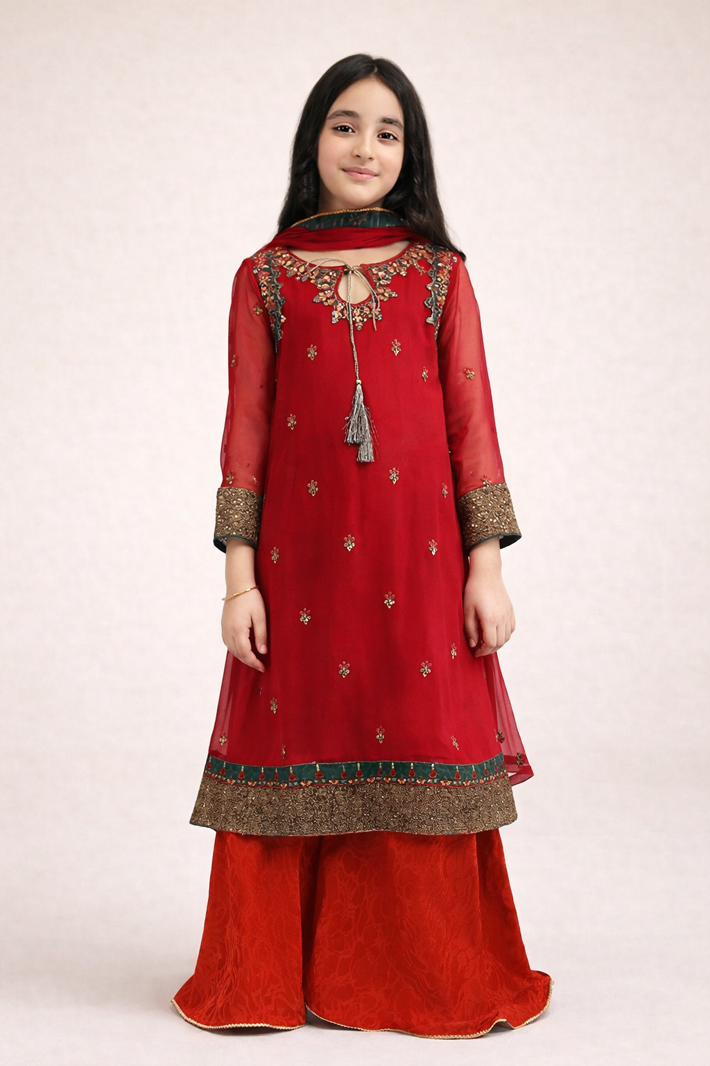 MARIA-B KIDS UNSTITCHED 2-PIECE